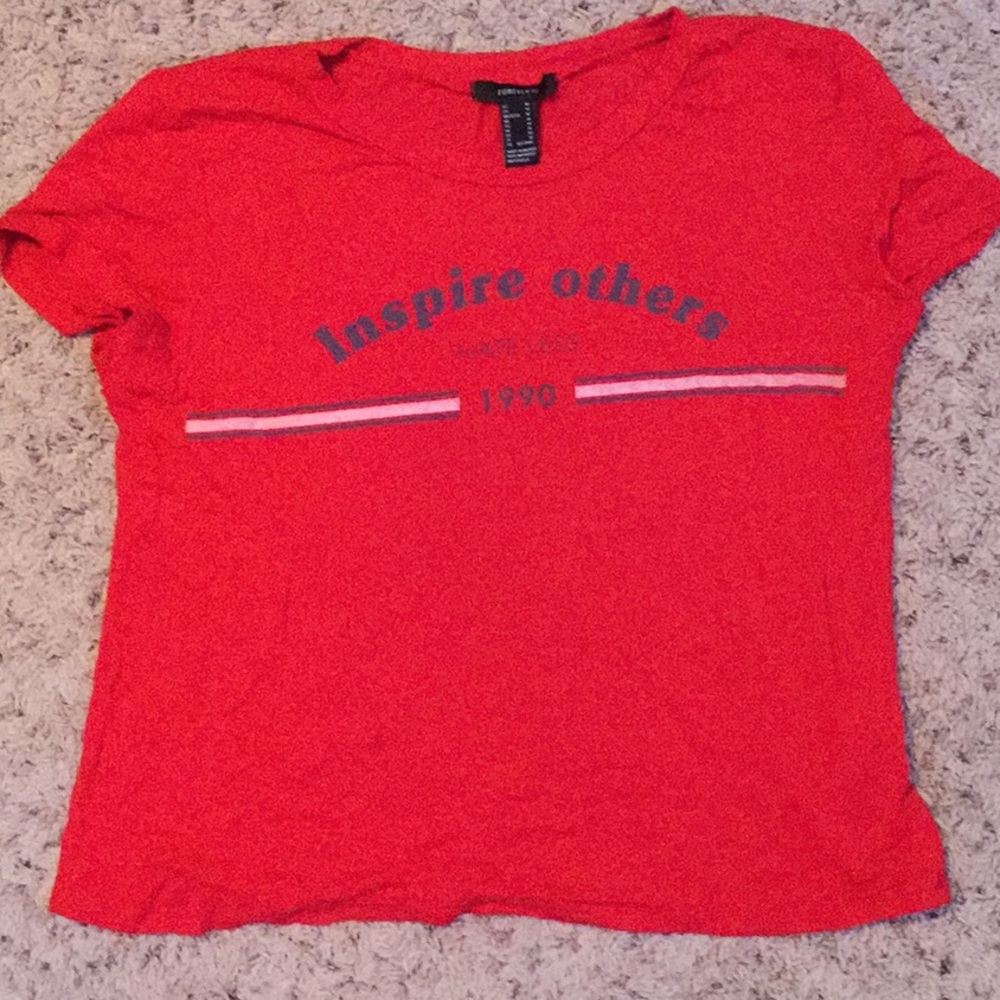 Red inspire others T-shirt